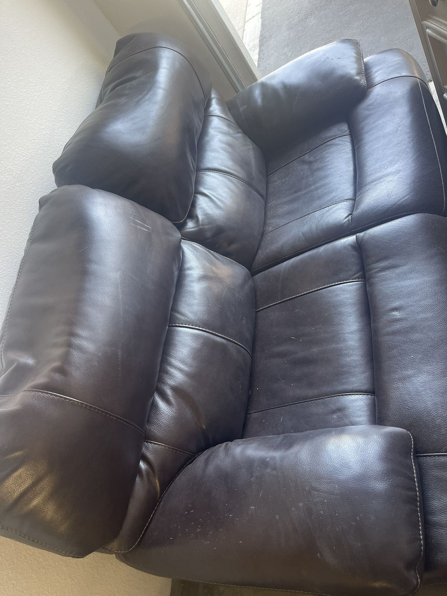 Luv Seat Reclining Faux Leather 