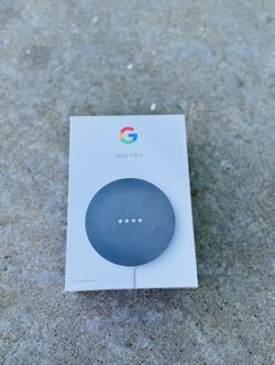 Nest Mini (2nd Generation) with Google Assistant Charcoal