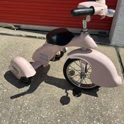 Antique  Morgan Cycle Pink Fairy Retro Tricycle