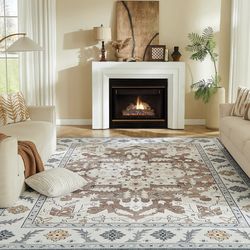 Brand New Washable Rug  - 8x10