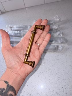 10-Pack Antique Brass Cabinet Pulls