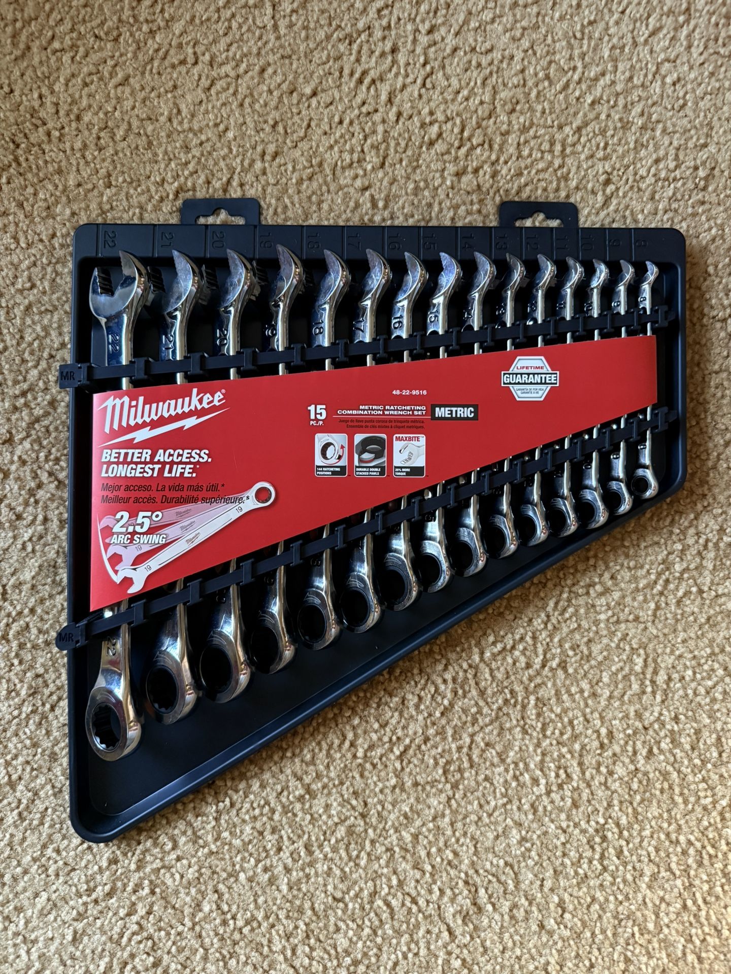 NEW Milwaukee Wrench Set METRIC