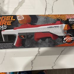 Brand new in box! Nerf Pro Gelfire Raid Blaster.