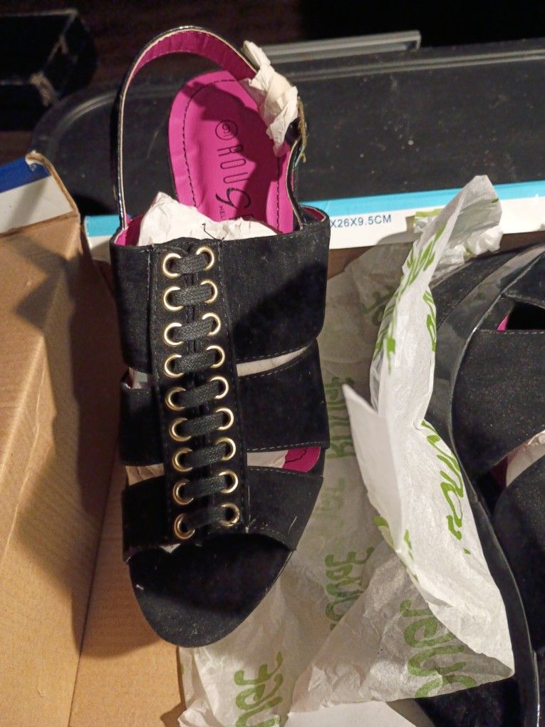 ROUGE LAVA-1 WOMEN'S HEELS
