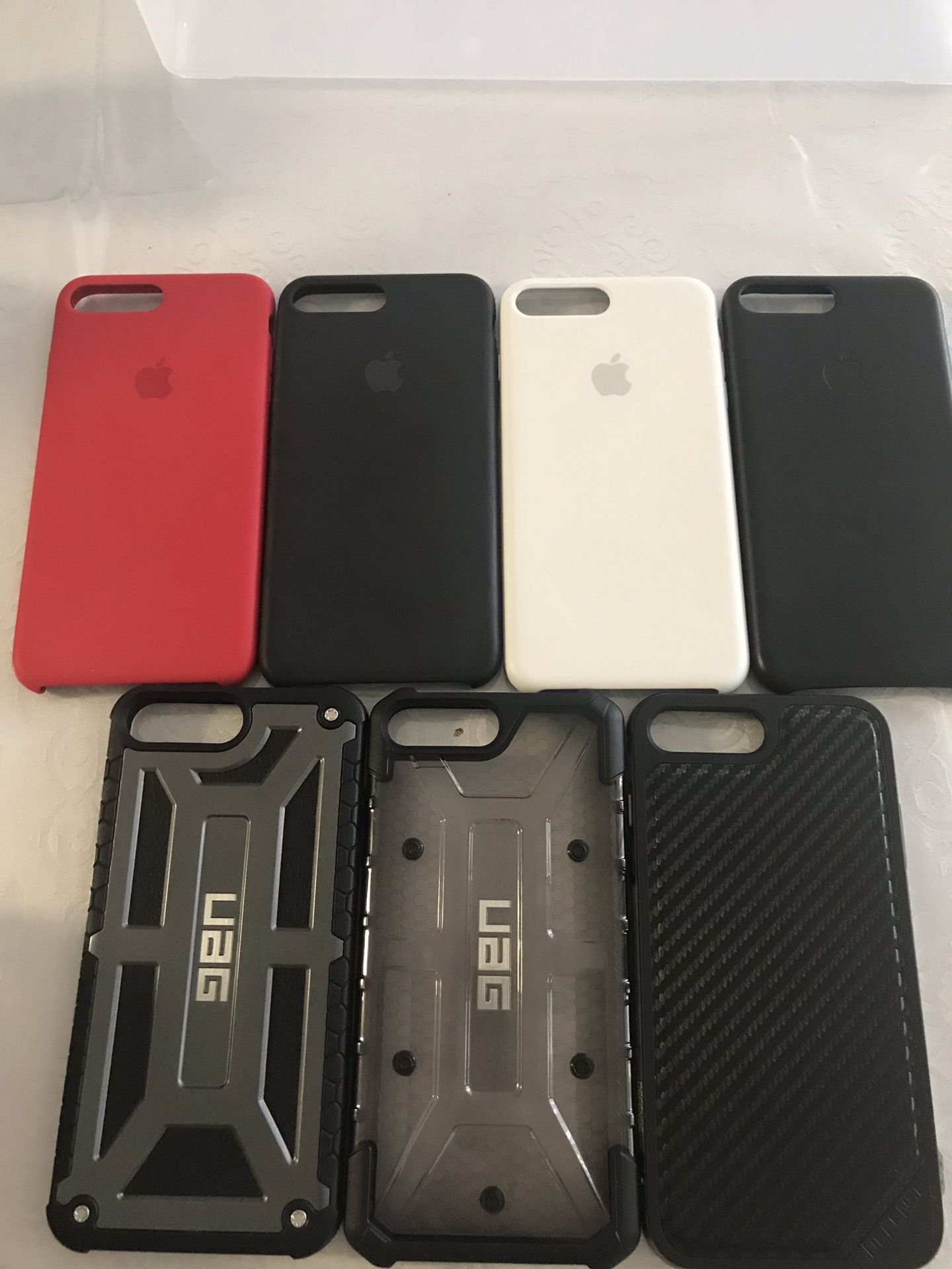 Iphone 7 plus cases 7pcs