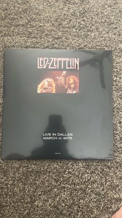 Led Zeppelin - Live Dallas 1974 Classic Rock Vinyl Record LP