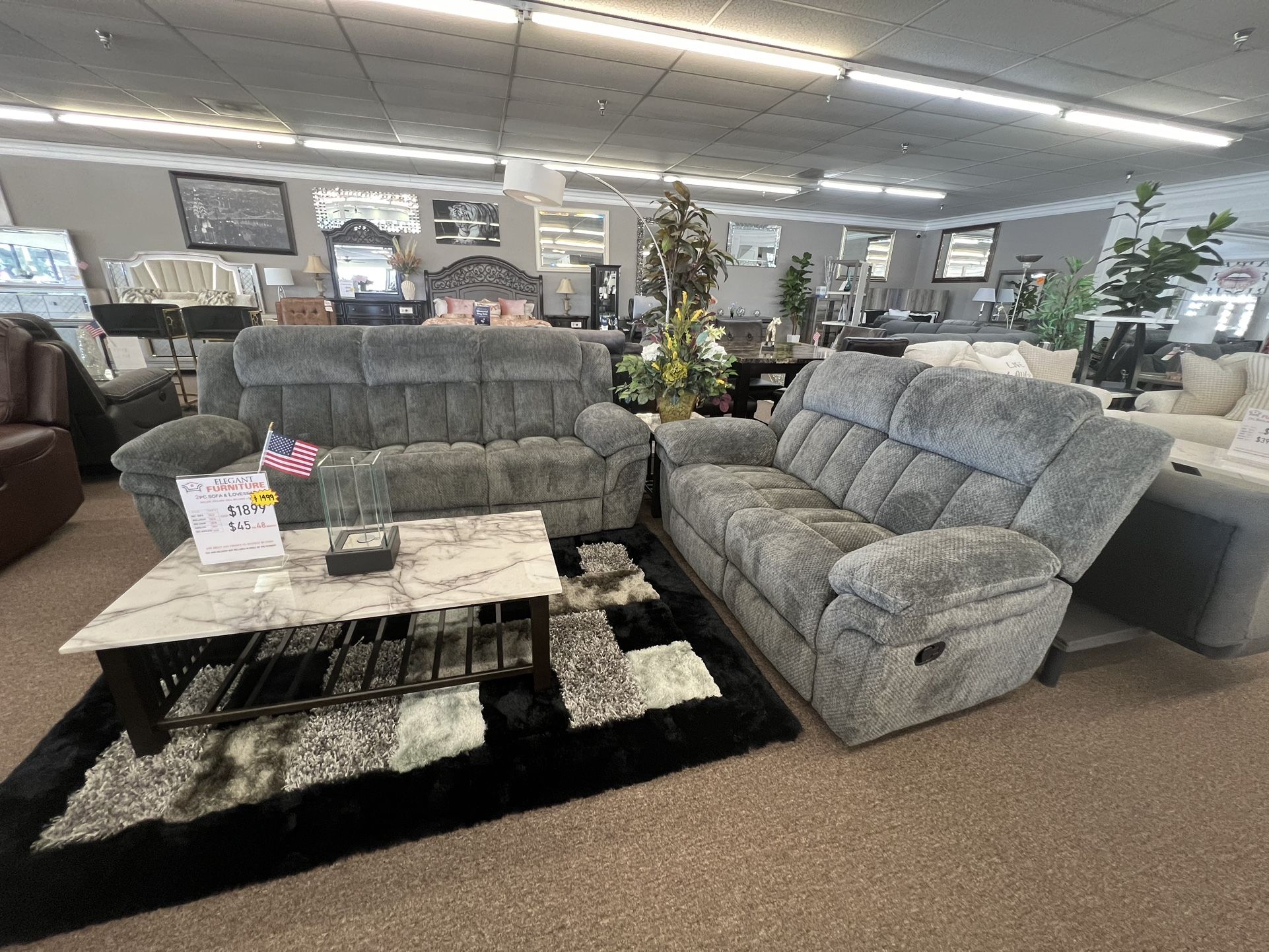 2 Pc Sofa And Loveseat 🎈🎈🎈