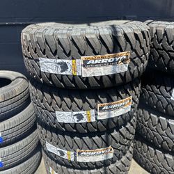 33X12.50R17 Arroyo MT Brand New Mounted And Balanced Llantas Nuevas MONTADAS Y BALANCIADAS Gratis