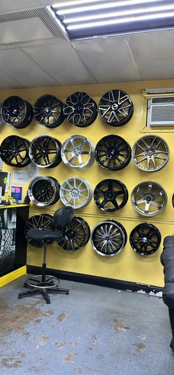 COMPACT CAR WHEELS AND TIRES $40 DOWN
