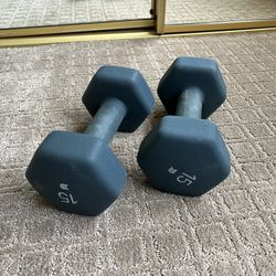 Dumbbells Set of two 15lbs