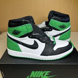 AIR JORDAN 1 RETRO ‘LICKY GREEN’ SIZE 12 