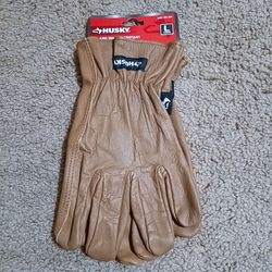 Husky Leather Gloves (Size L)