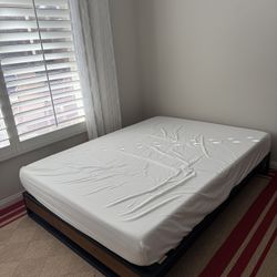 Queen Bed & Mattress Like New