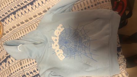 Blue spider hoodie