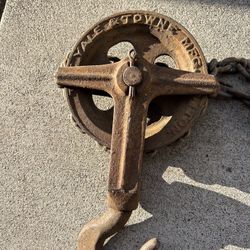 Chain Pulley  The Yale &  Towne