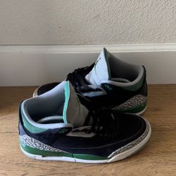 Jordan 3 pine green
