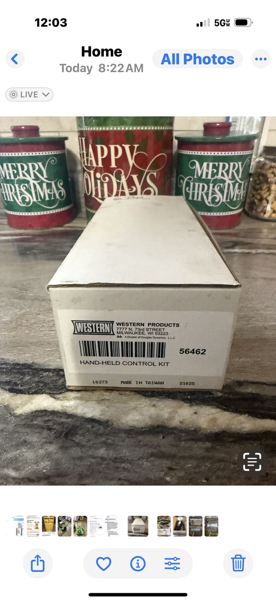 Western 6 Pin Snowplow Controller New In Box # 56462