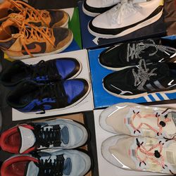 Shoe Lot Travis Scott, Nike Dunk Jordan Fragment Adidas Sz 14