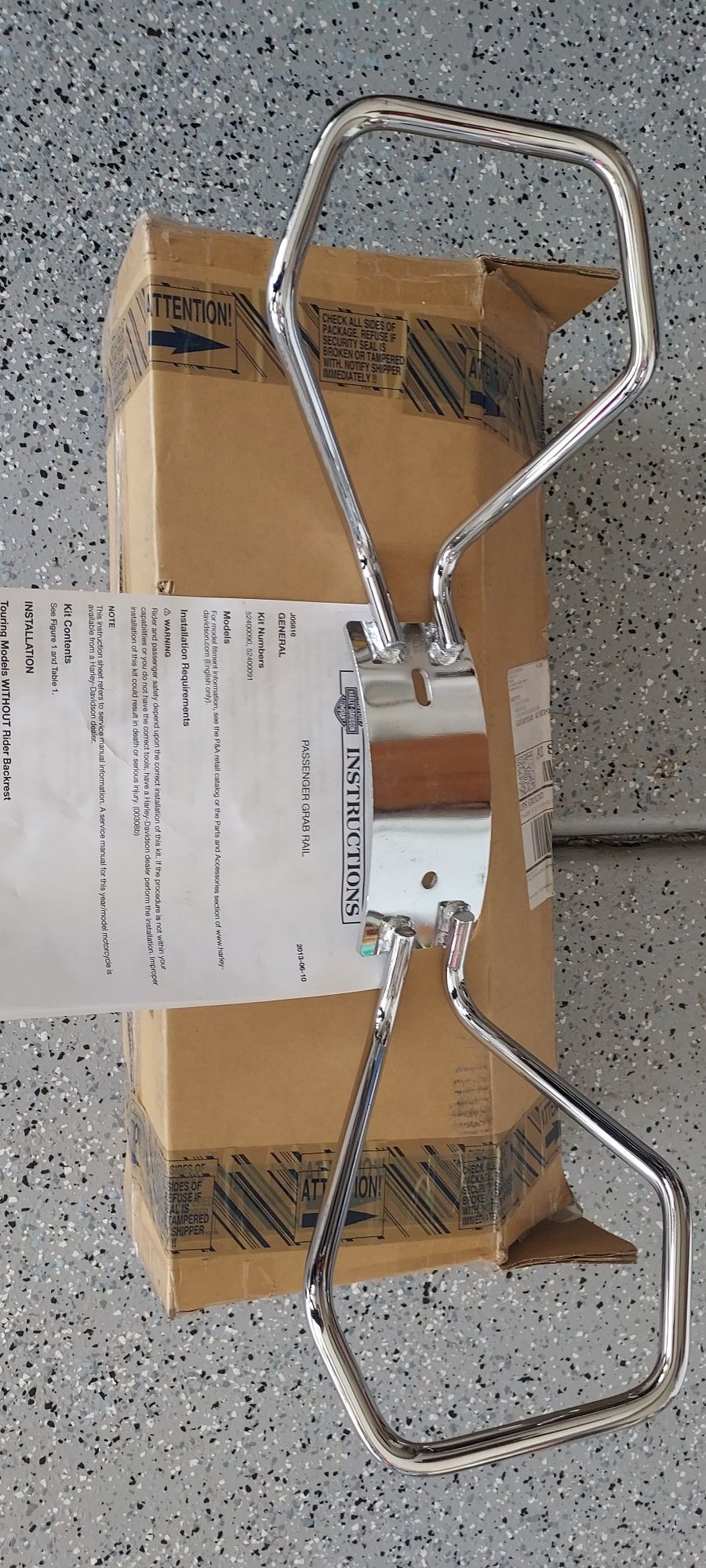 Harley Grab Bar