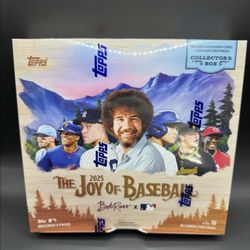 2025 Topps x Bob Ross: The Joy of Baseball - Collectors Box