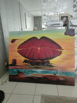 Large Art Work 84x 84