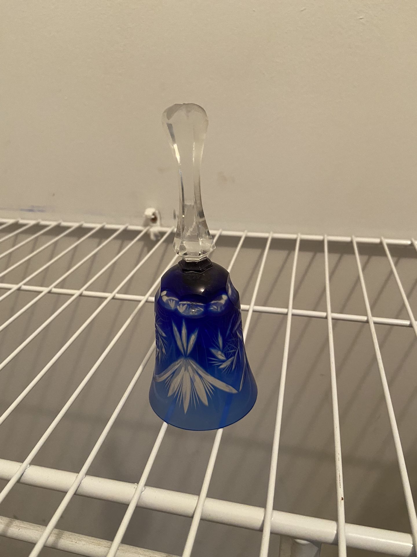 Antique Stained Glass Bell