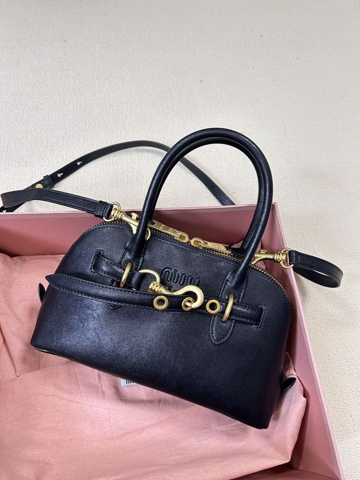 MiuMiu Shell Bag Black