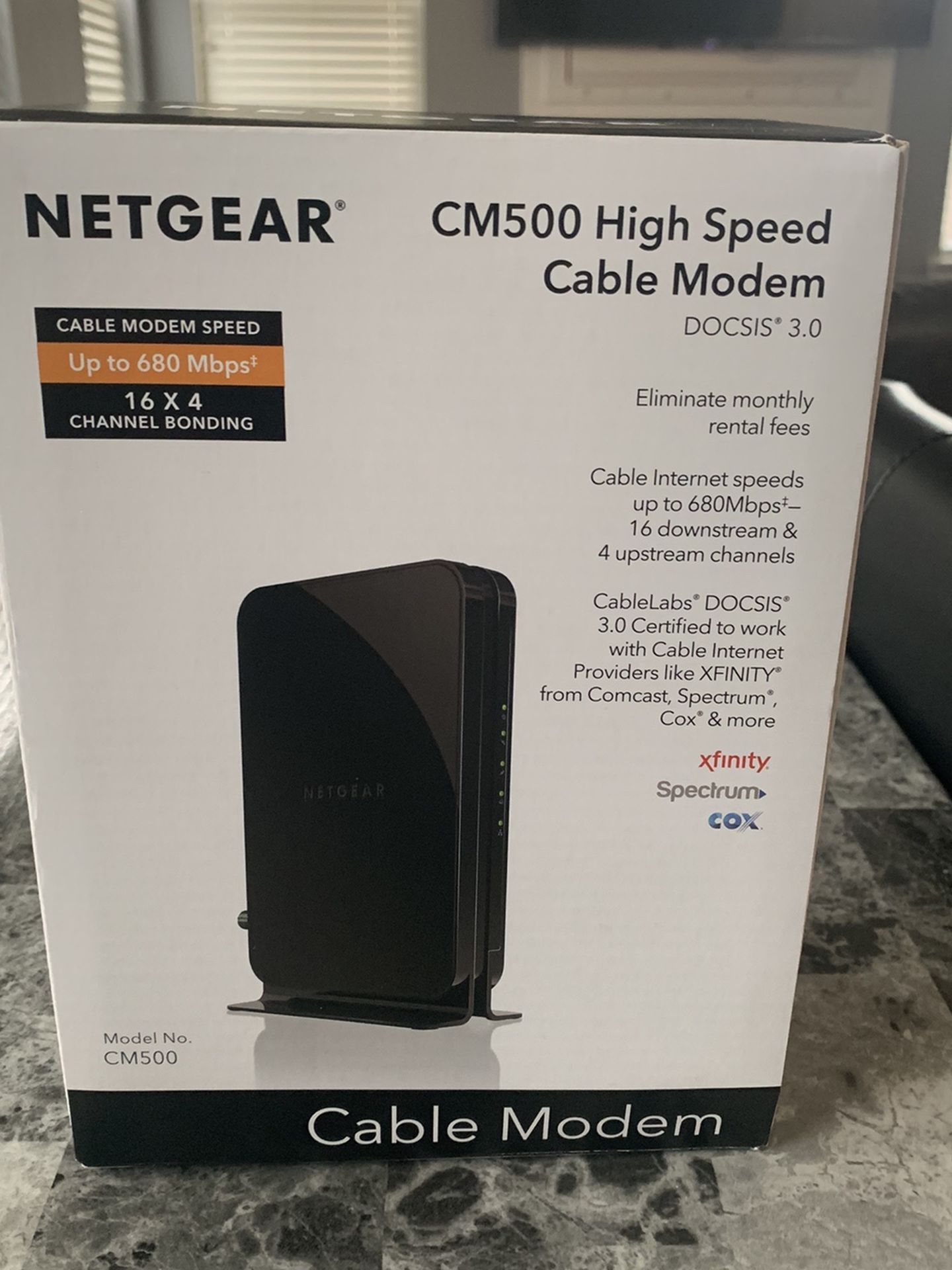 Netgear Cm500 High Speed Cable Modem