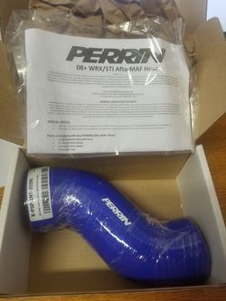 Perrin 08-11 wrx/sti I take airbox hose - blue