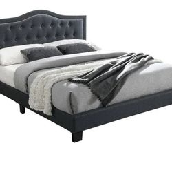 BRAND NEW QUEEN BED FRAME WITH ORTHOPEDIC BAMBOO MATTRESS INCLUDED $329