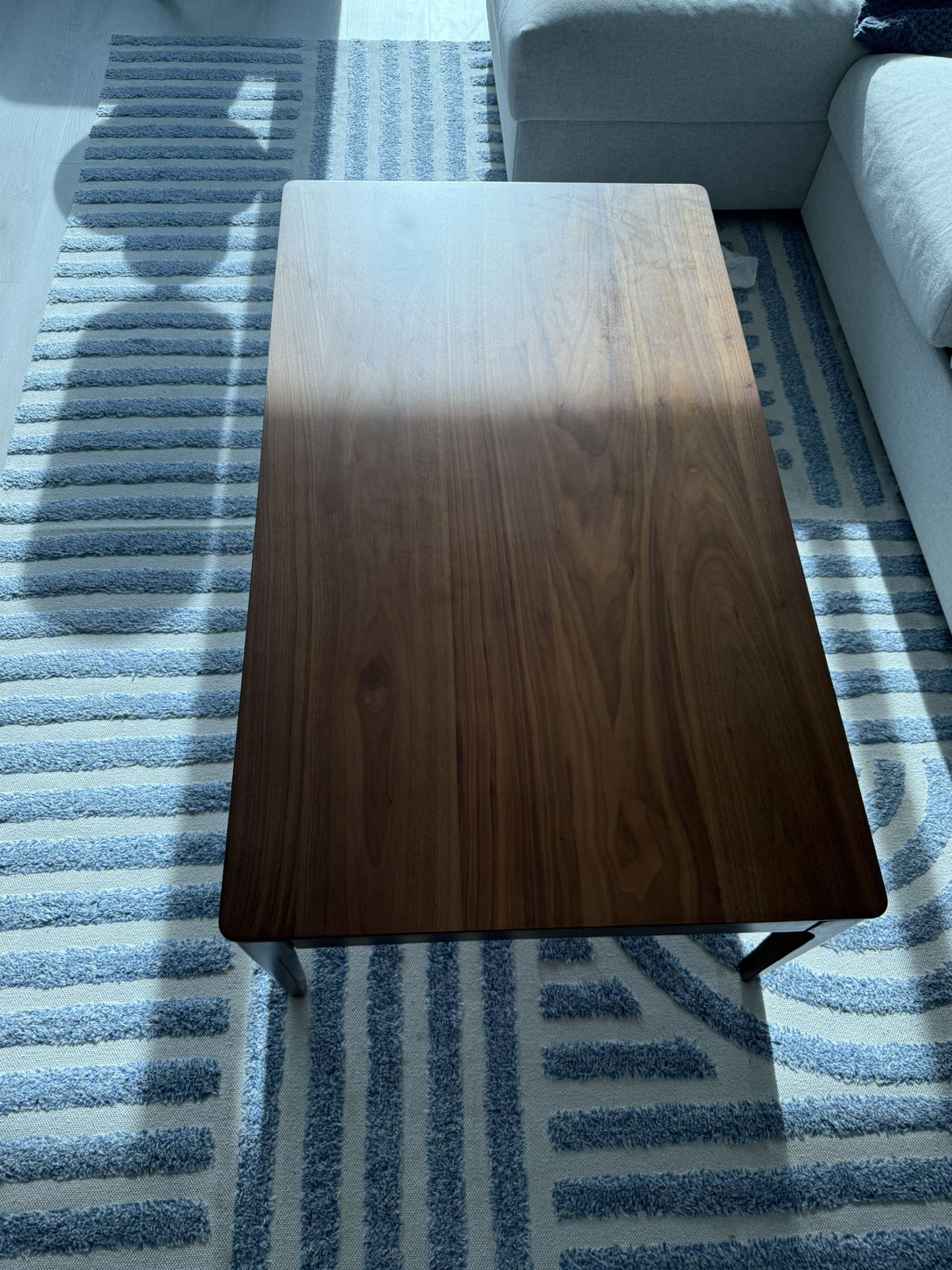 MODERN Walnut Coffee Table