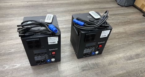 Cold sparks machine  pair new
