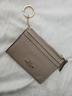 Coach Card Case W/ Key Chain