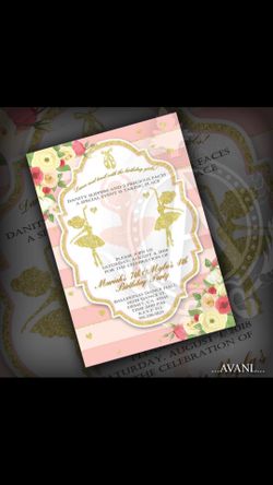 Invitations $15