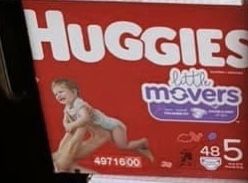 Huggies size 5. $18