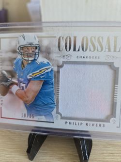 Chargers Philip Rivers Jersey Card