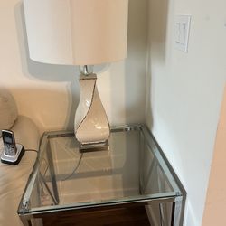 Beautiful Glass Coffee Table with 2 Side tables. 