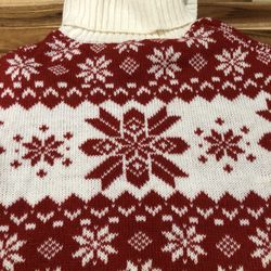 Juniors Winter Sweater Blanket, Overssize, Size XS