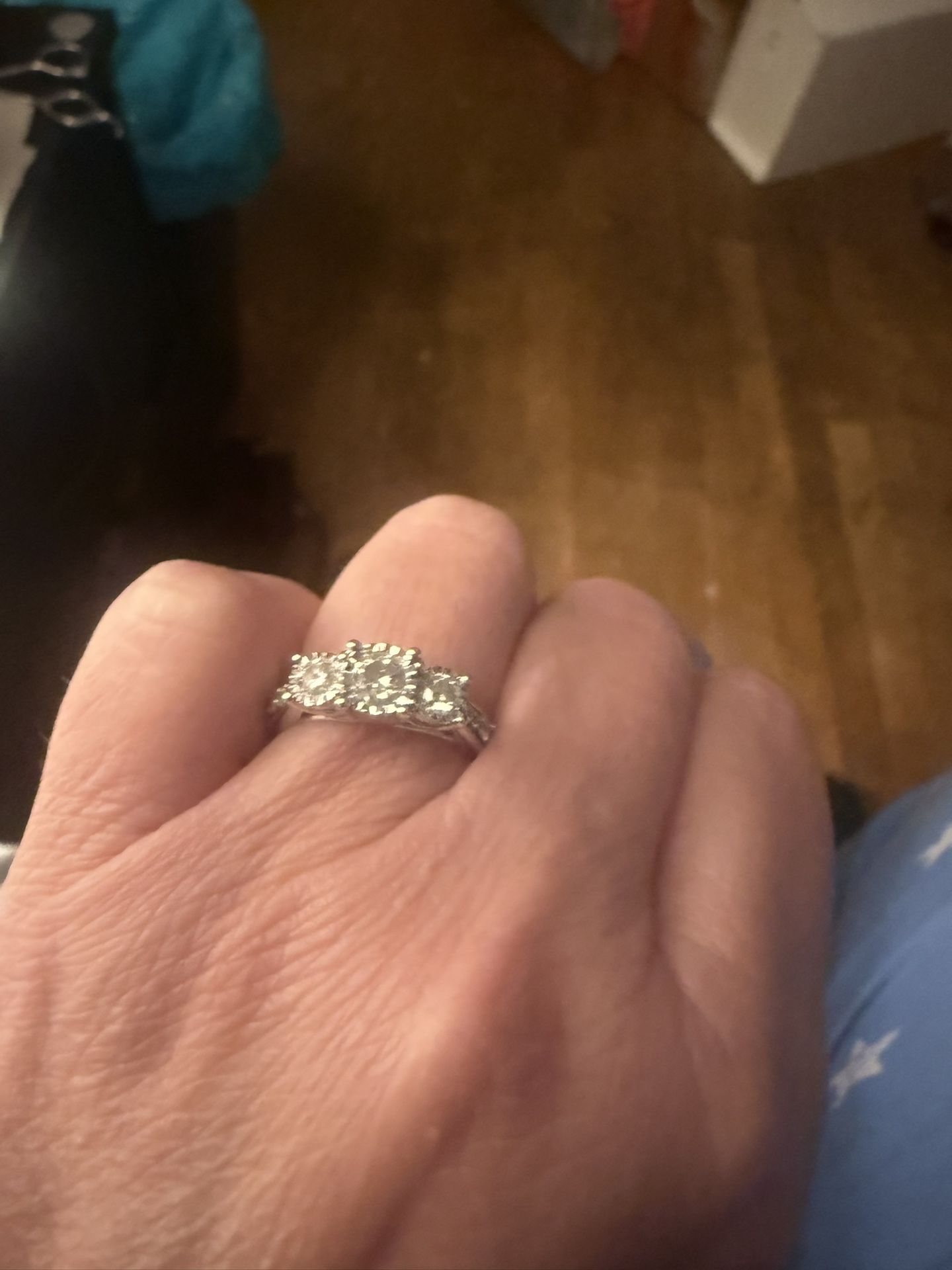 14 K Gold Engagement Ring