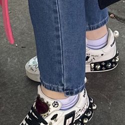 Dolce and Gabbana shoes sneakers used good