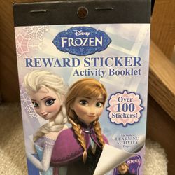 Disney Frozen Reward Sticker Activity Booklet new $1