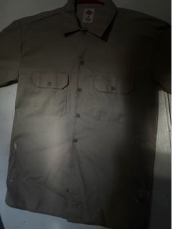 Regular dickies button up/flannel