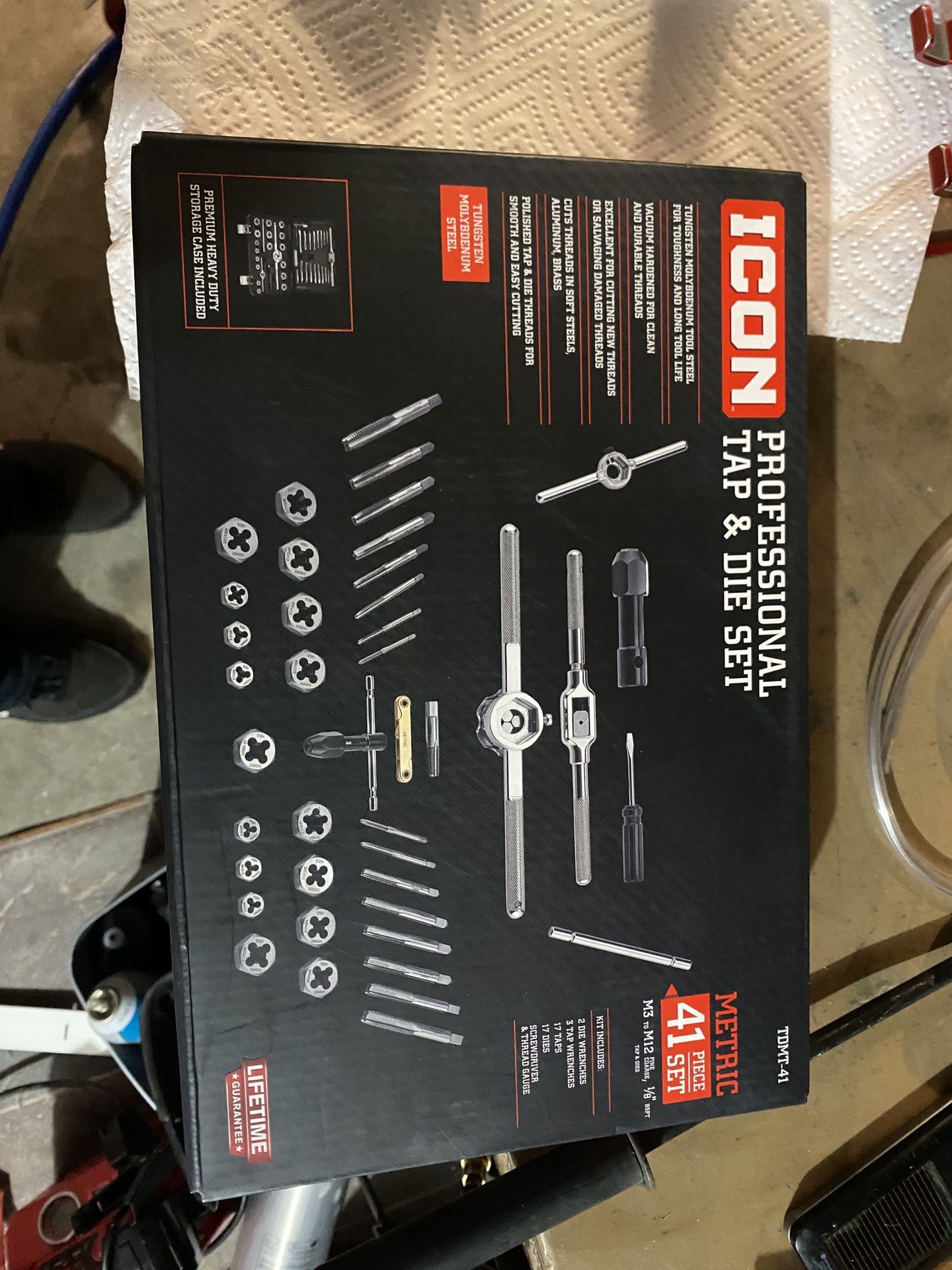 Icon Professional Tap & Die Set
