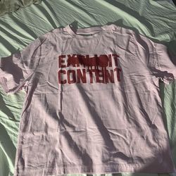 E*plicit content shirt