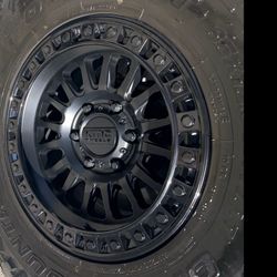 Kmc Wheels 17x8.5 Like New Used For 1 Week 