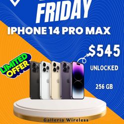 iPhone 14 Pro Max 256 Gb Unlocked And Clean Imei 