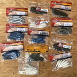 Hog Farmer Spunk Shad 12 Bags 