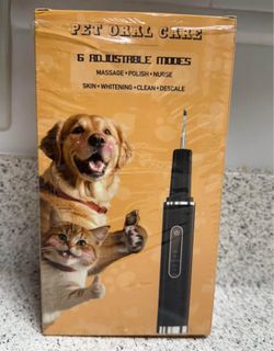 Dog Tartar Remover for Teeth, Plaque Remover for Teeth, Dog Ultrasonic Teeth Cleaner Toothbrush