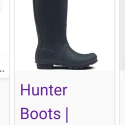 Hunter Woman Boots 