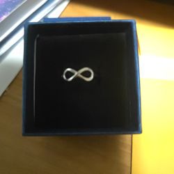 Size 7 Infinity Ring Stainless Steel